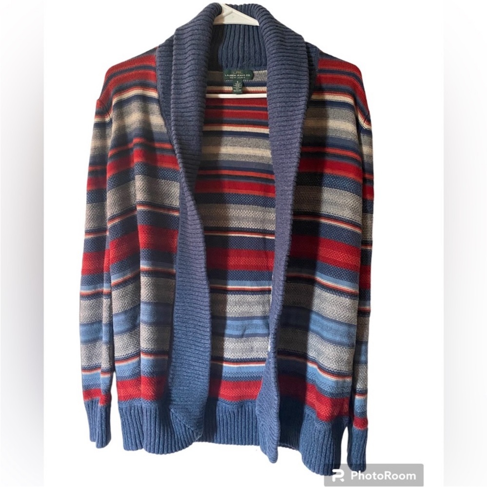 Ralph Lauren Western Style Open Cardigan